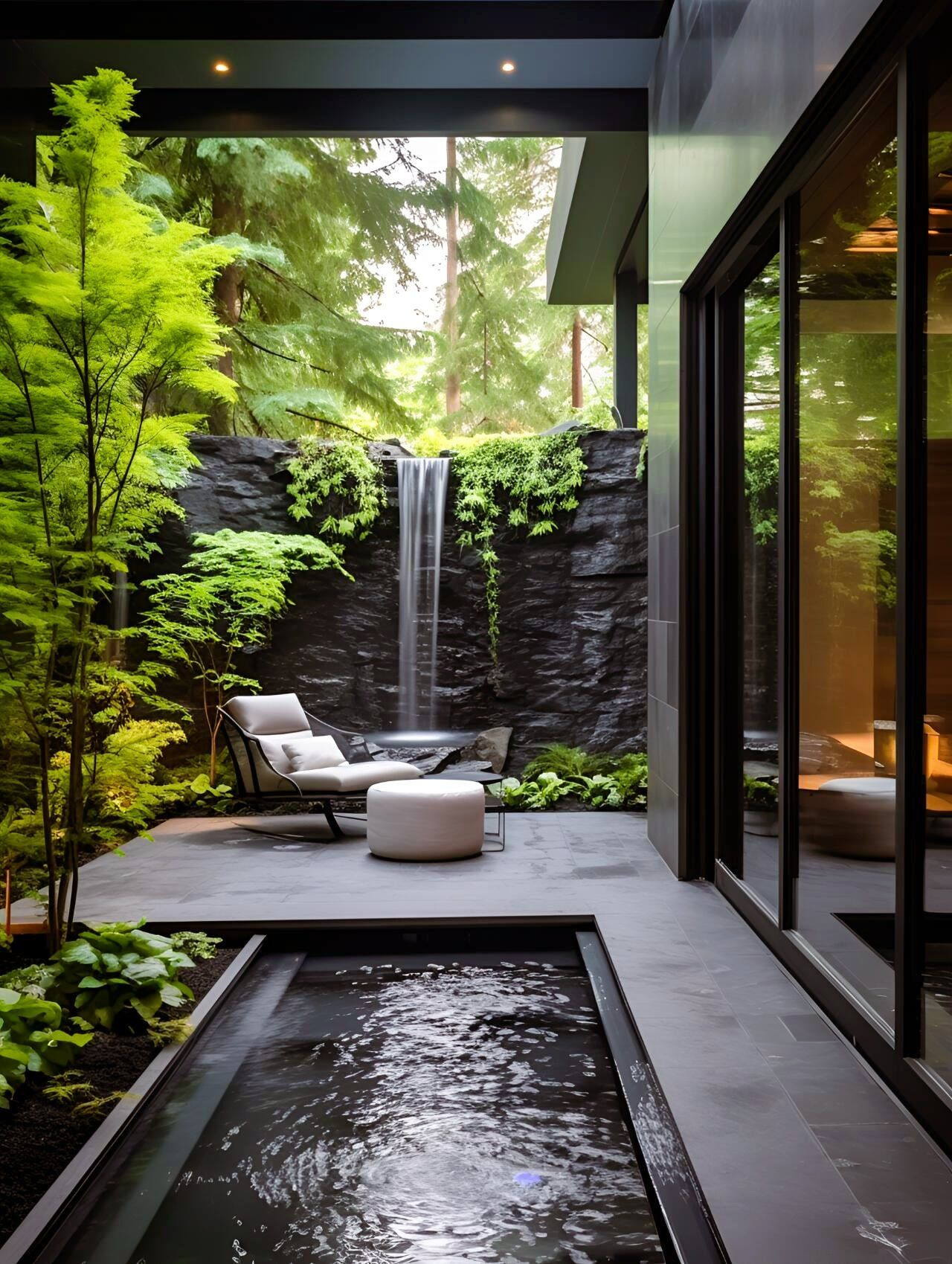 水景布置的尺度：门前有水池，多大、多深才合适？